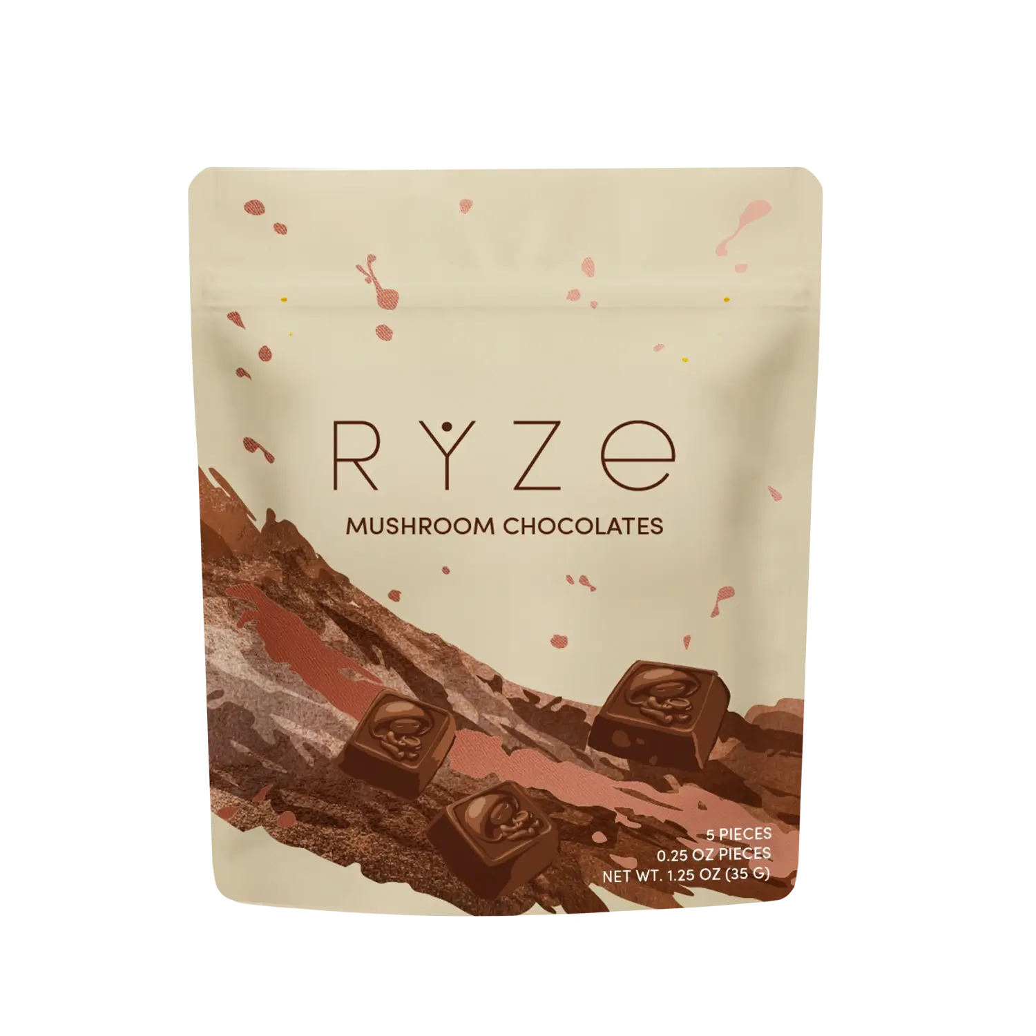 FREE Mushroom Chocolates Rye (5 pieces) R1