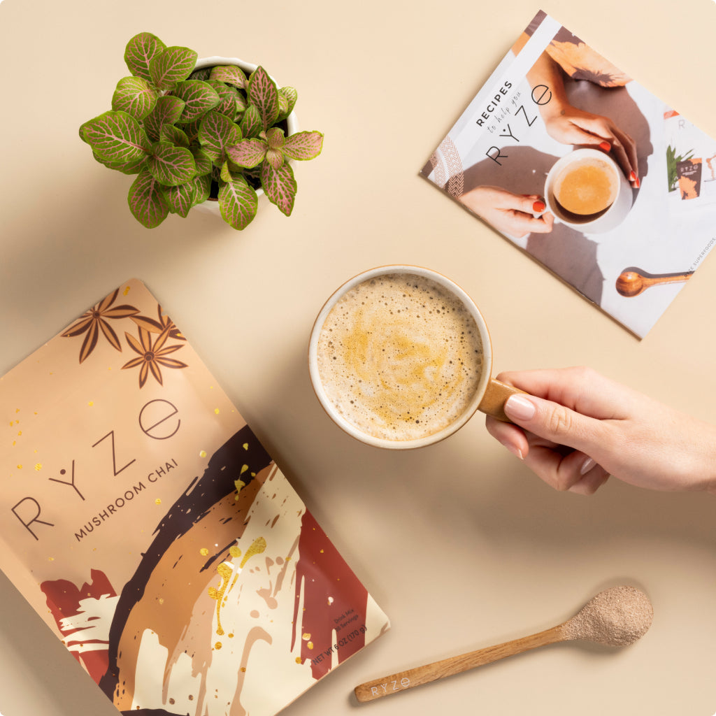 RYZE Mushroom Chai Starter Bag V3