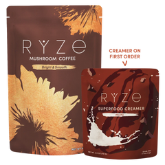 Mushroom Coffee + Mocha Creamer Set I8