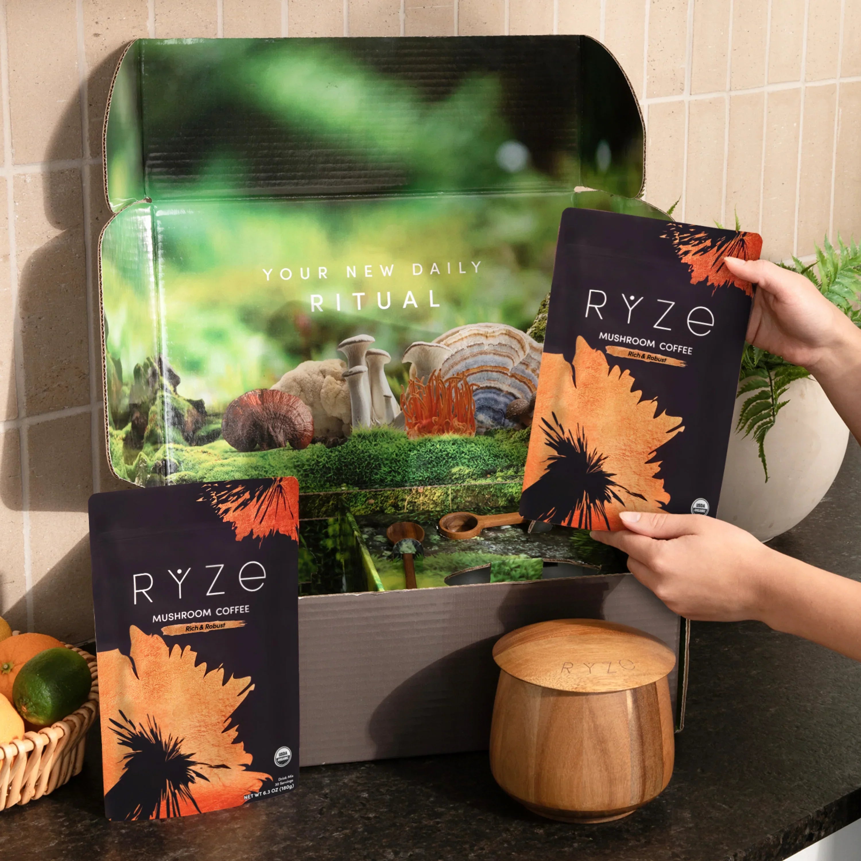 RYZE Ritual Set Dark Roast (90 Day Plan) G4