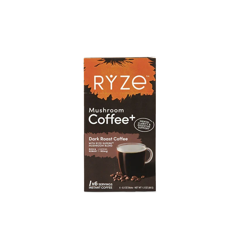 Dark Roast Mushroom Coffee Carton Q7
