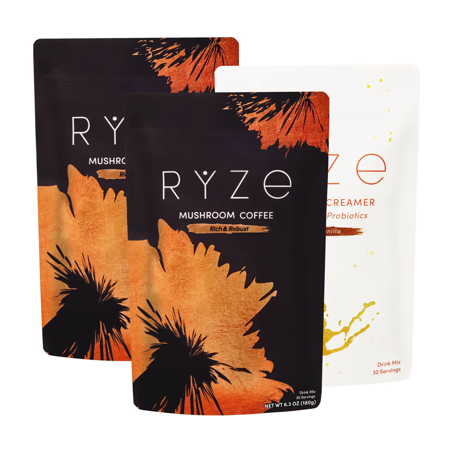 RYZE Ritual Set Dark Roast + Creamer D6