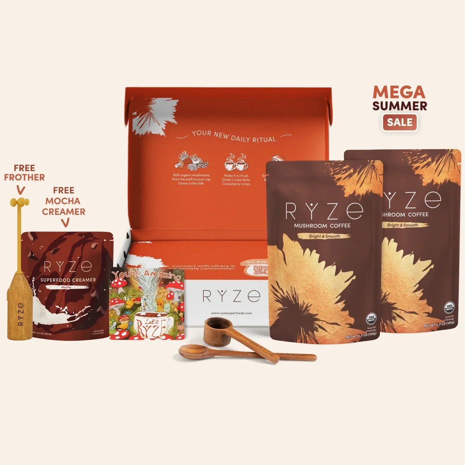 Starter Kit with Free Mocha Creamer M3