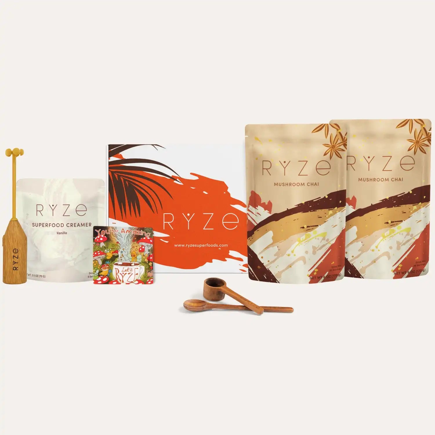 Mushroom Chai Starter Kit (40 Servings) H2