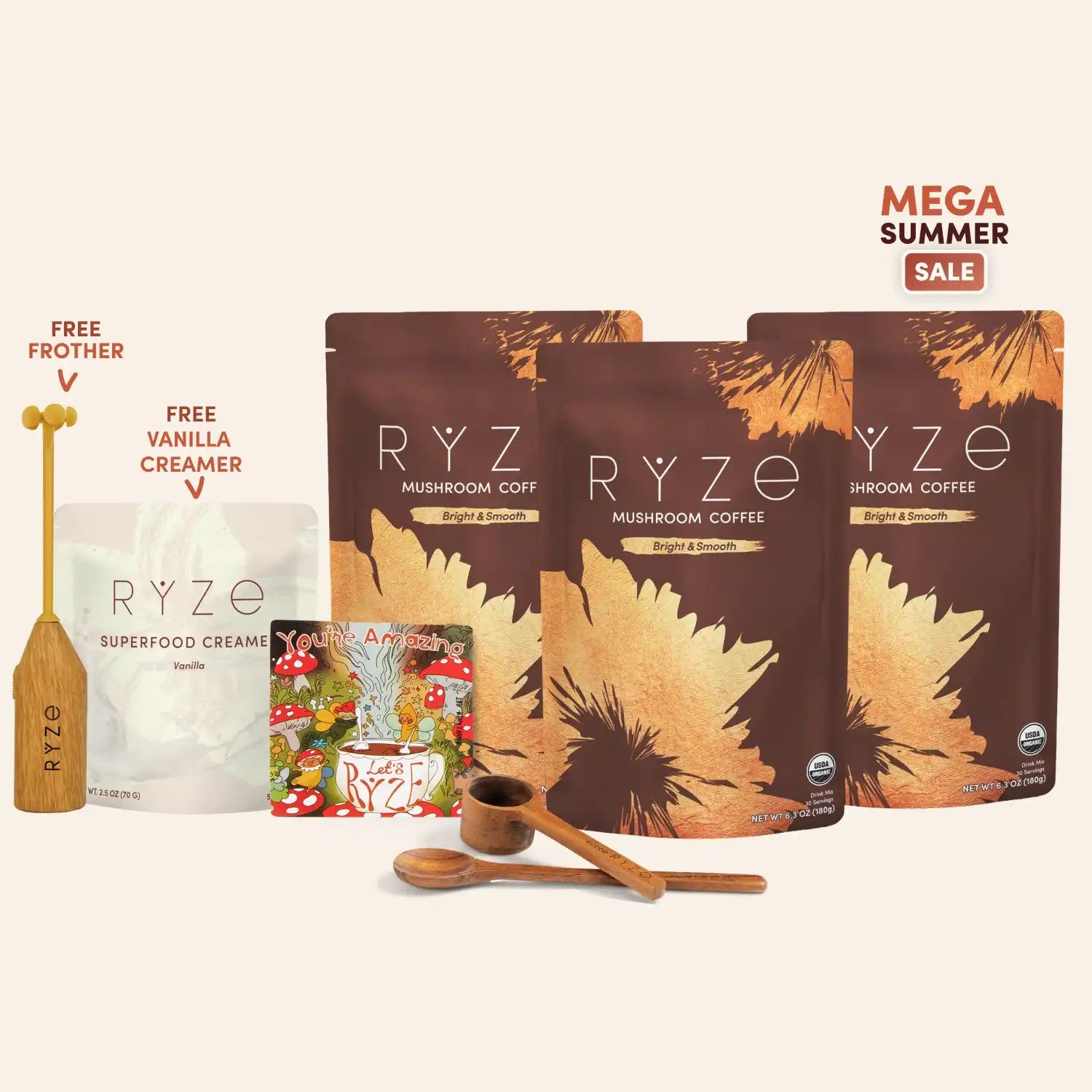 Mushroom Coffee (90 Servings) M3