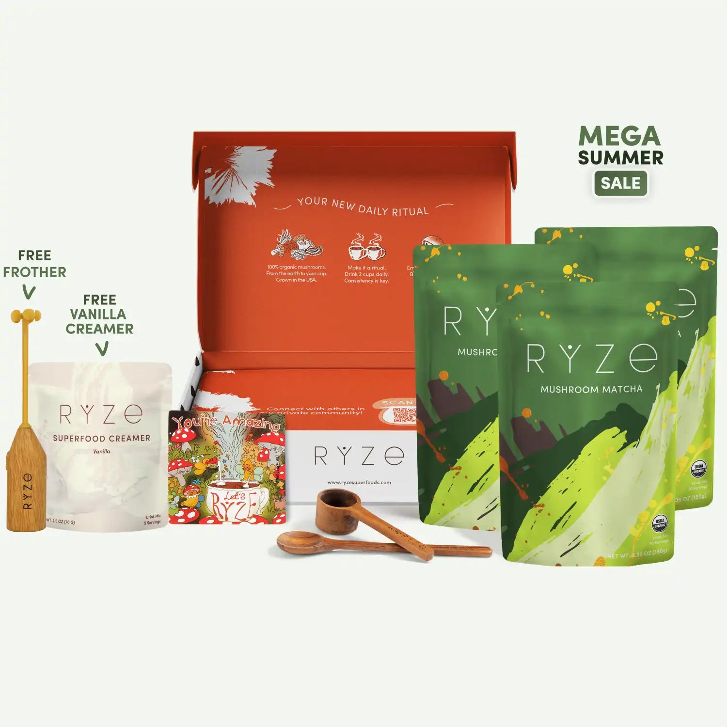 Mushroom Matcha (90 Servings) K5