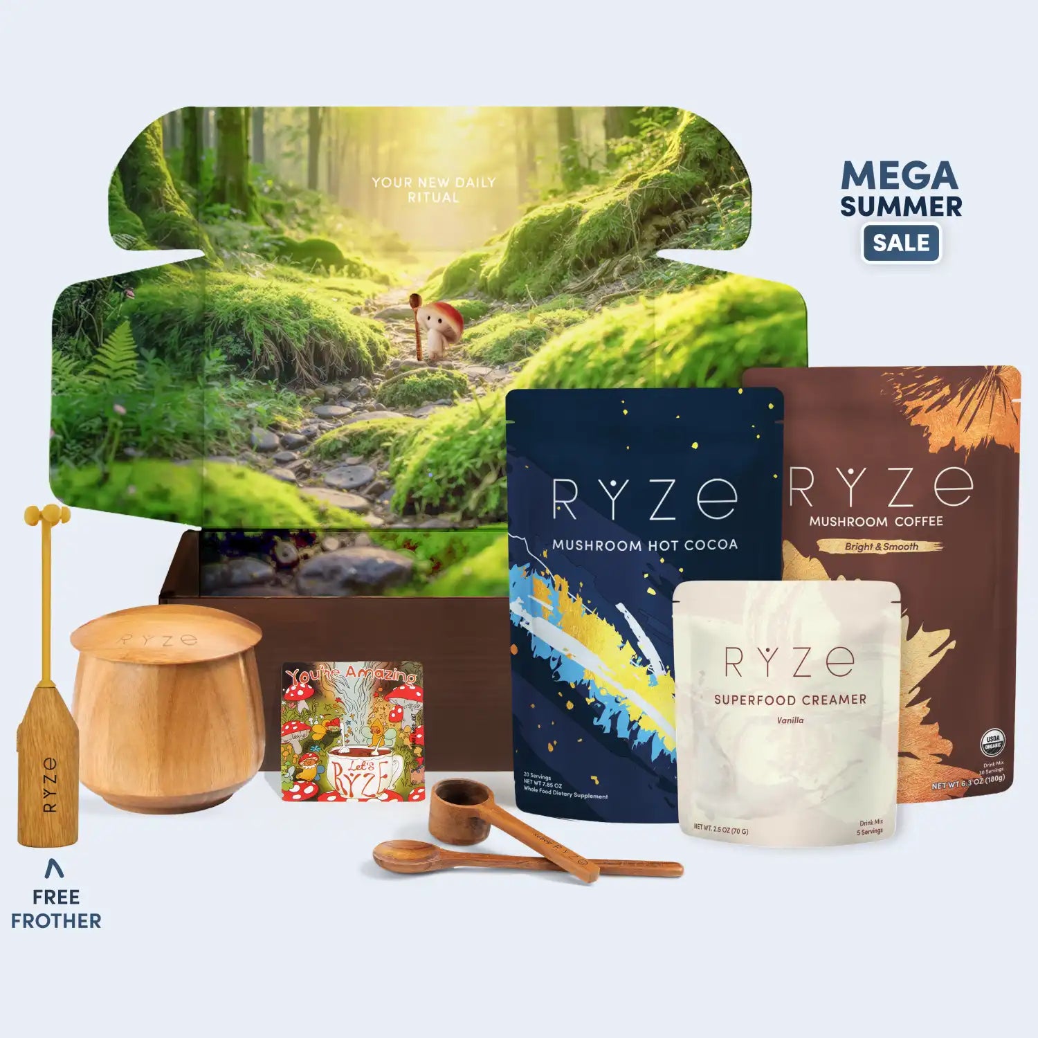 RYZE Ritual Set (Cocoa + Coffee) M7