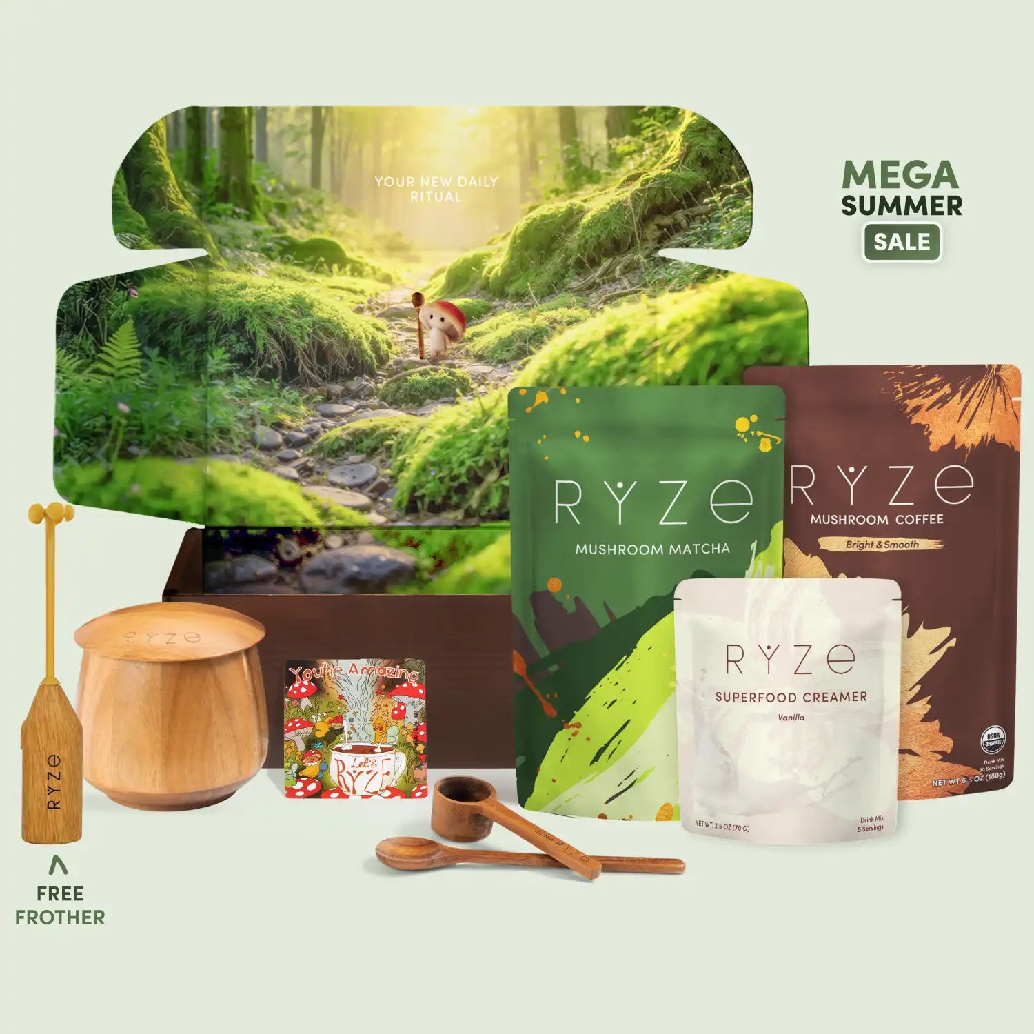 RYZE Ritual Set (Matcha + Coffee) K9