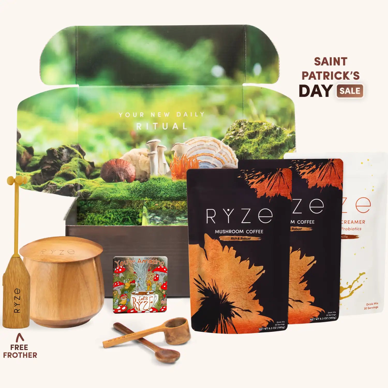 Mushroom Coffee Ritual Set M1
