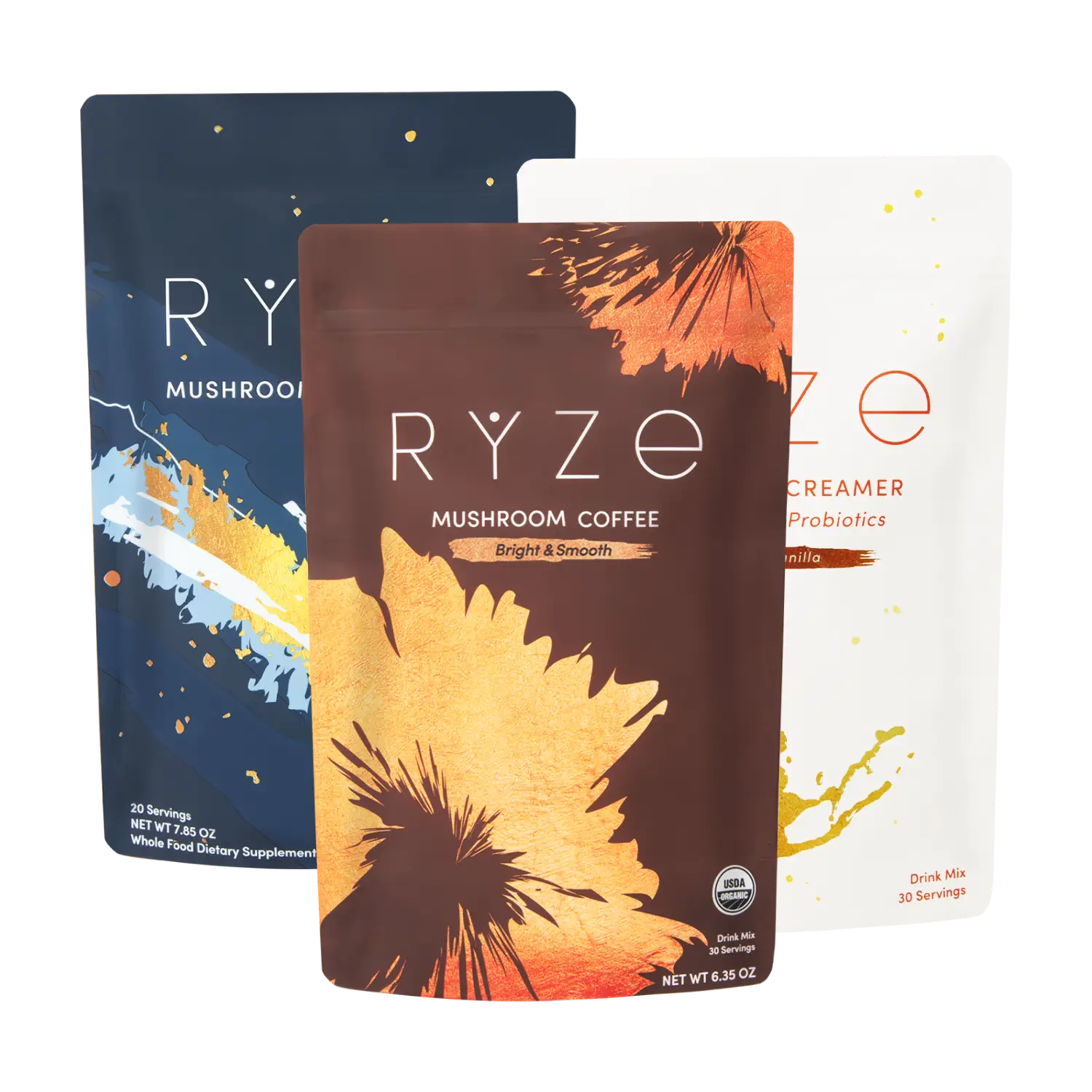 RYZE Ritual Set (Cocoa + Coffee + Creamer) R8