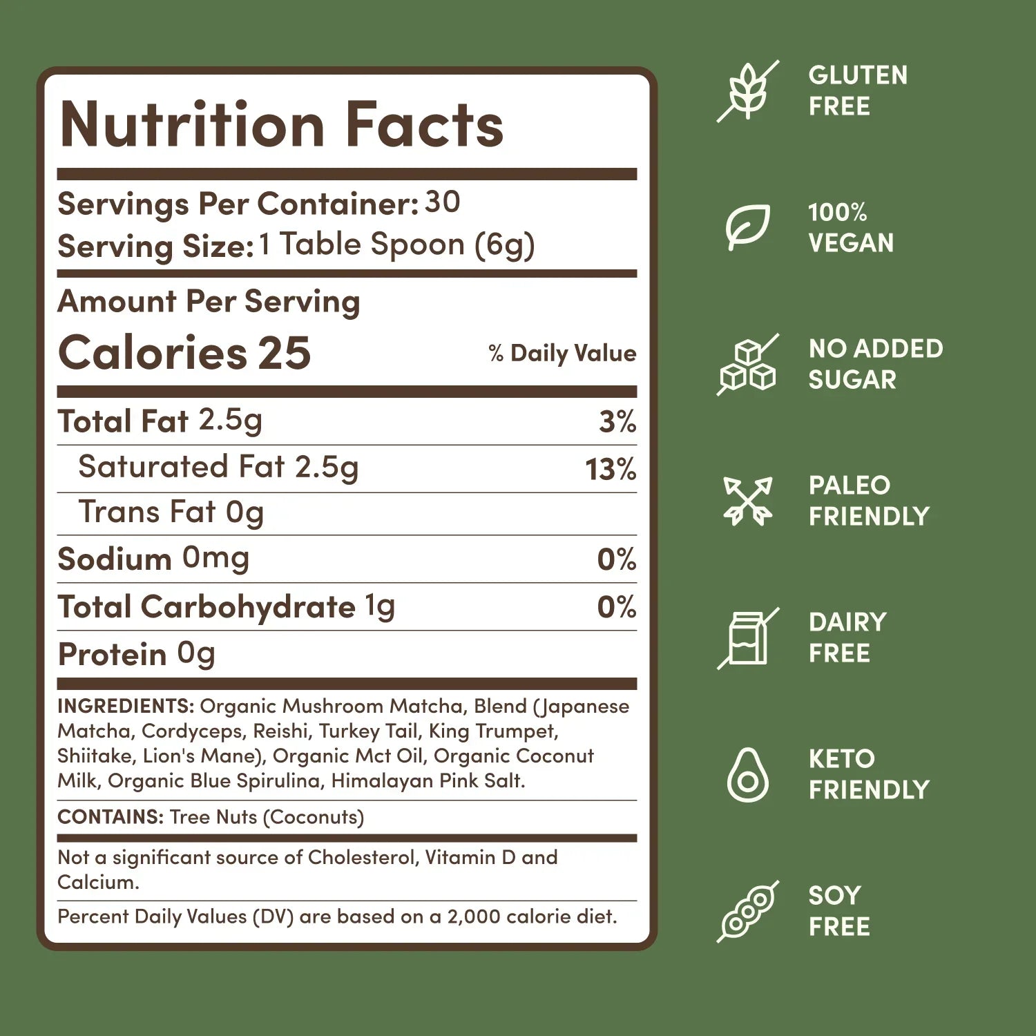 Mushroom Matcha (30 Servings) F9