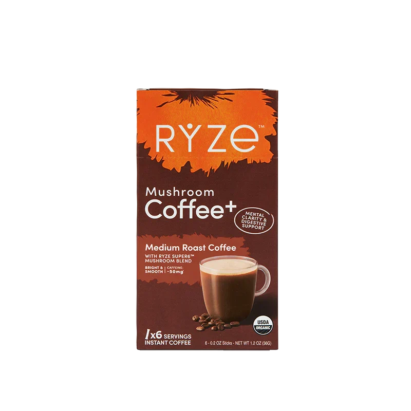 Medium Roast Mushroom Coffee Carton A4