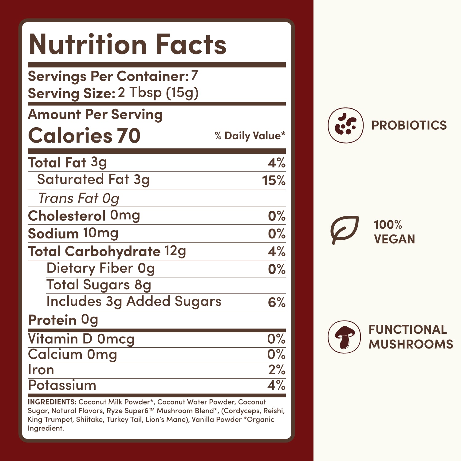 Vanilla + Mocha Superfood Creamer G3