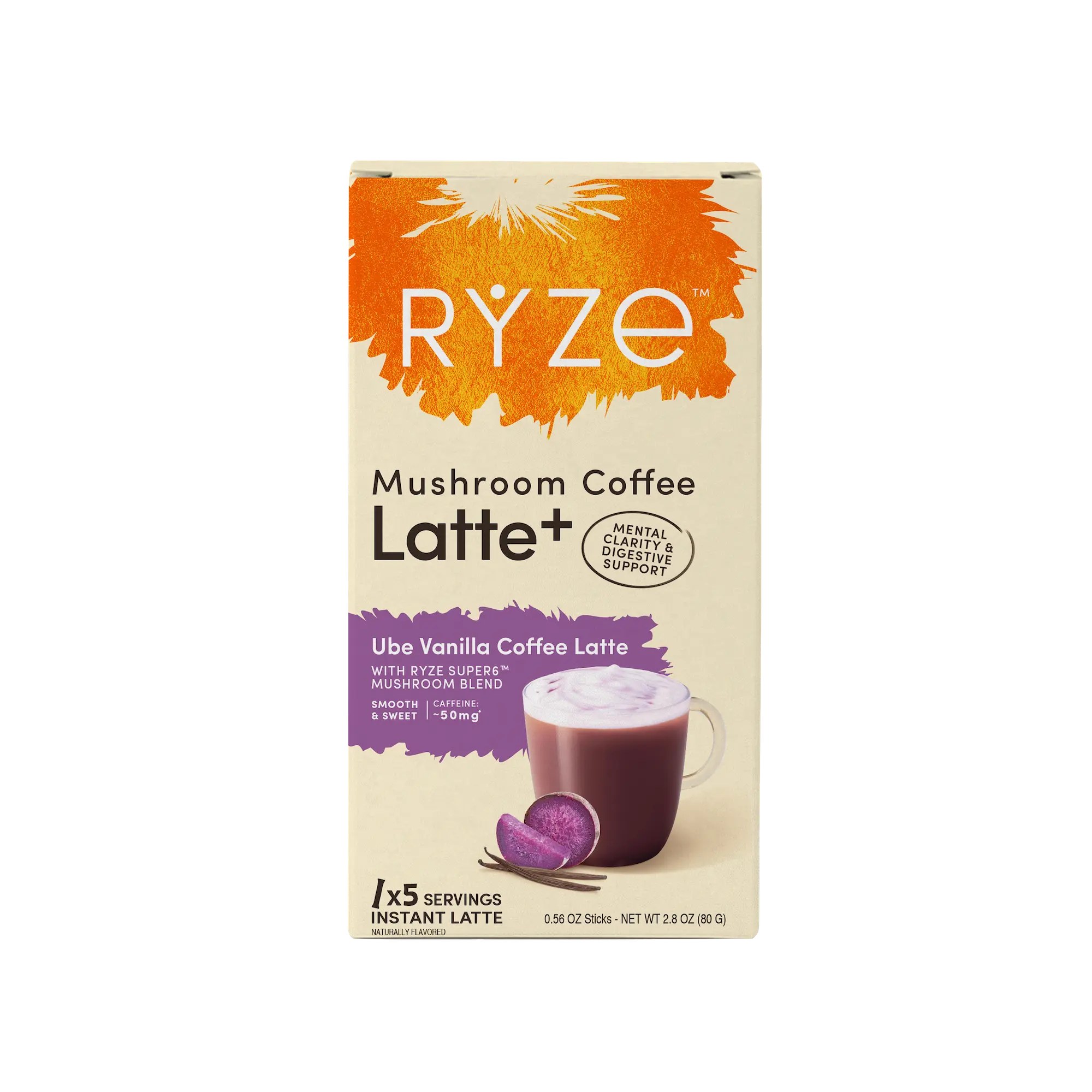 Ube Vanilla Coffee Latte Carton S7