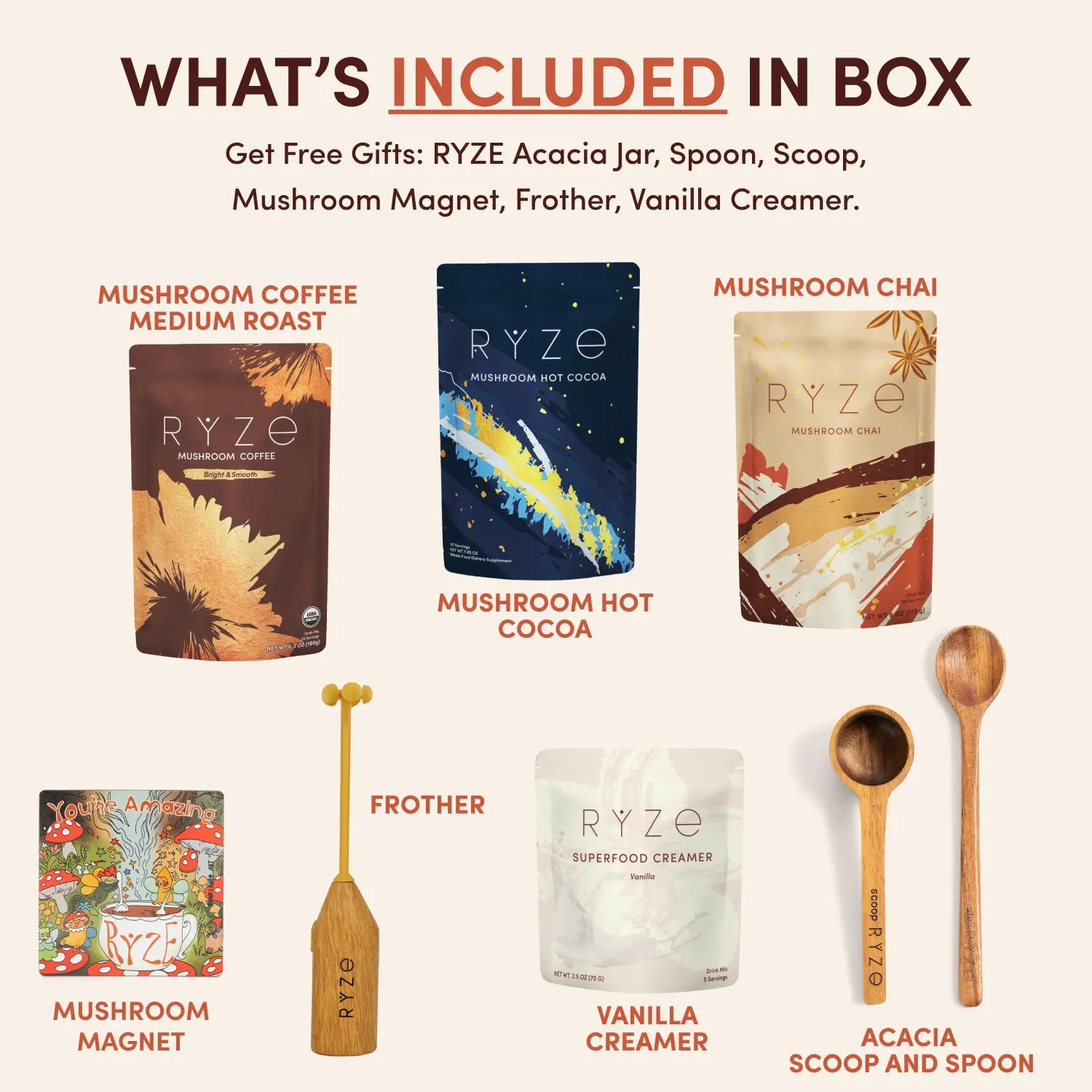 Ultimate Elevate + Unwind Bundle (Chai + Coffee + Cocoa) W8