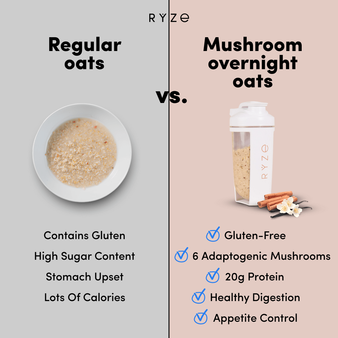 Mushroom Overnight Oats Pack (14 Servings) B8