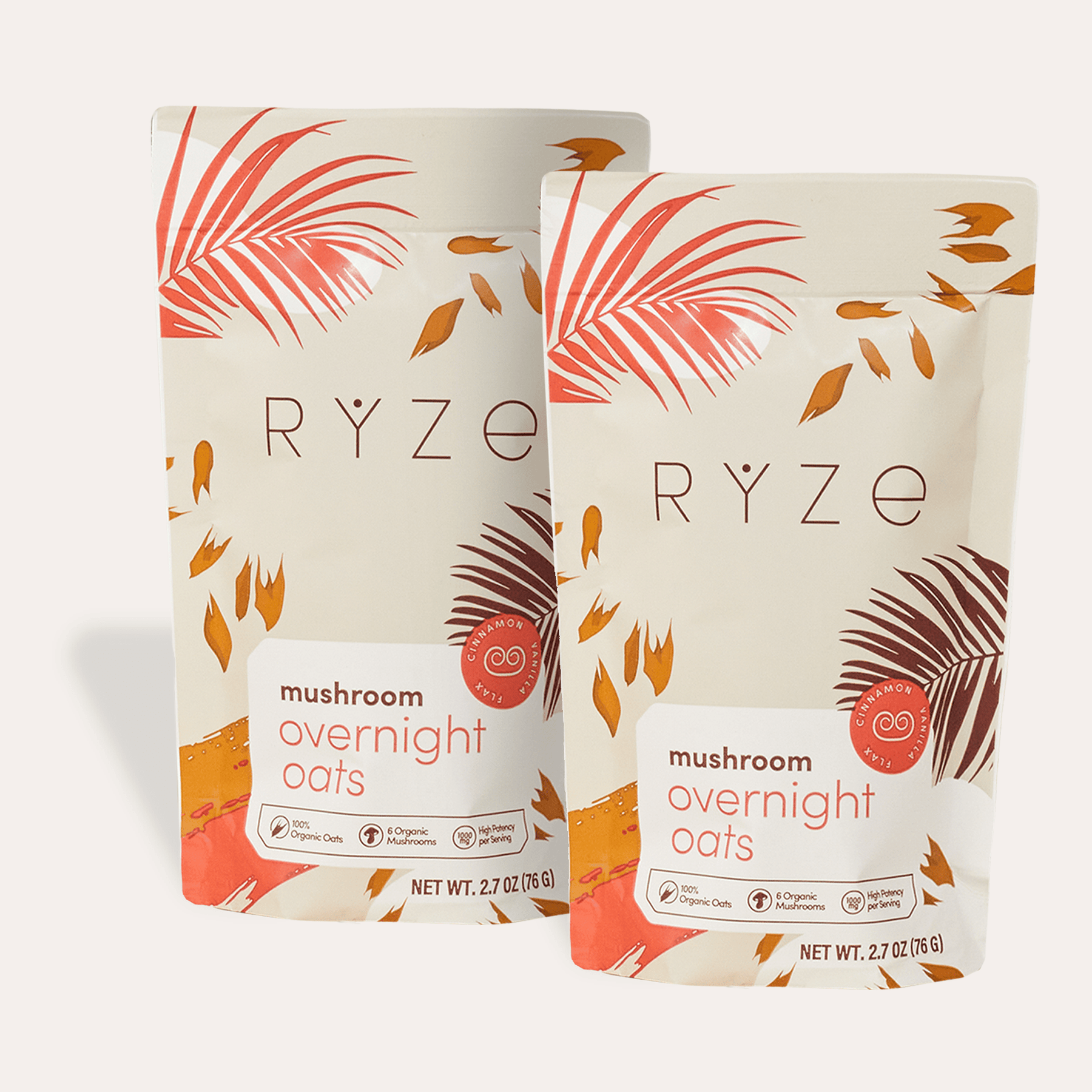 Mushroom Overnight Oats Pack (28 Servings) J0