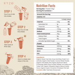 Mushroom Overnight Oats Pack (28 Servings) J0