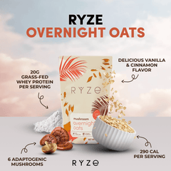 Mushroom Overnight Oats Pack (28 Servings) J0