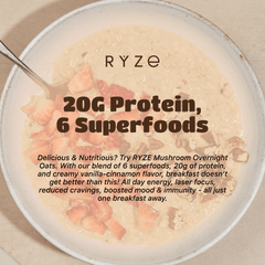 Mushroom Overnight Oats Pack (28 Servings) J0